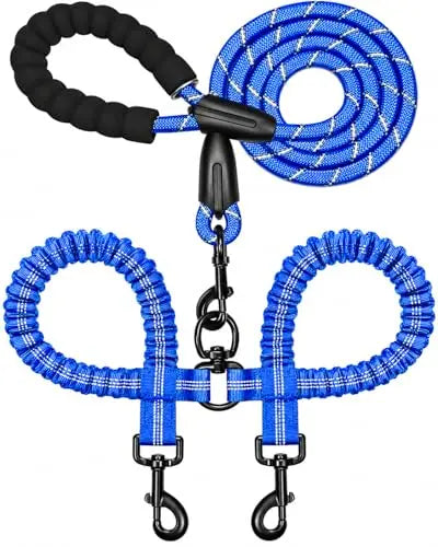 Tangle-Free Dual Dog Leash