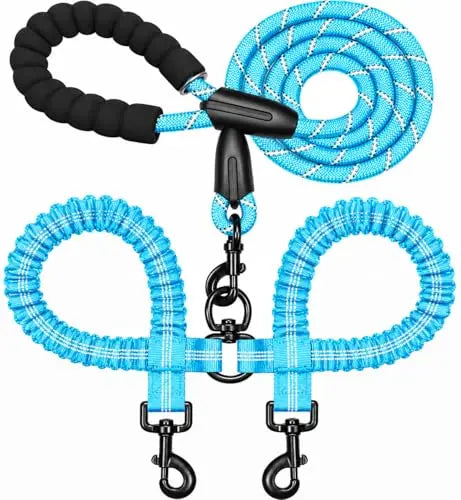 Tangle-Free Dual Dog Leash