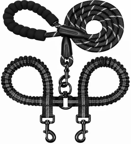 Tangle-Free Dual Dog Leash