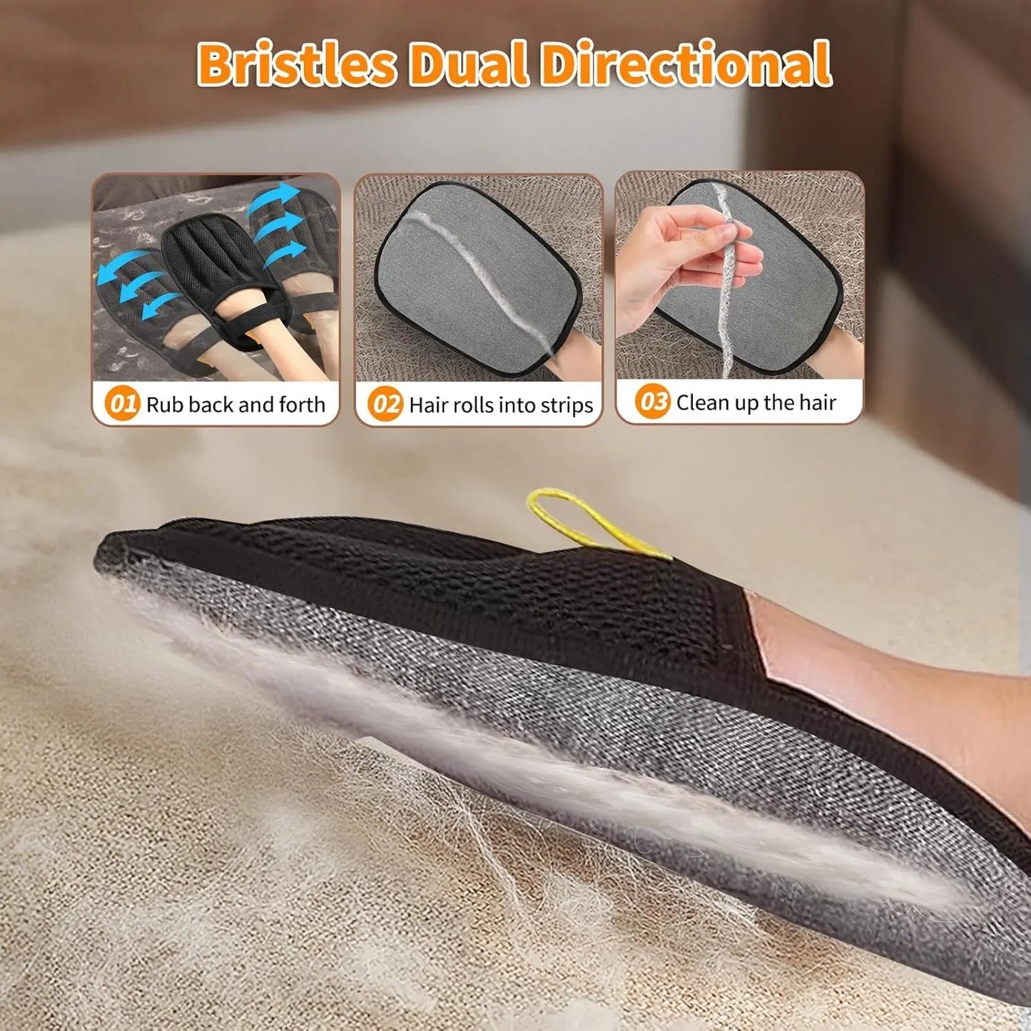 Reusable Pet Hair Remover Glove