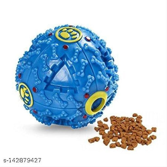Squeaky Ball Toy for Pet (Multicolor)